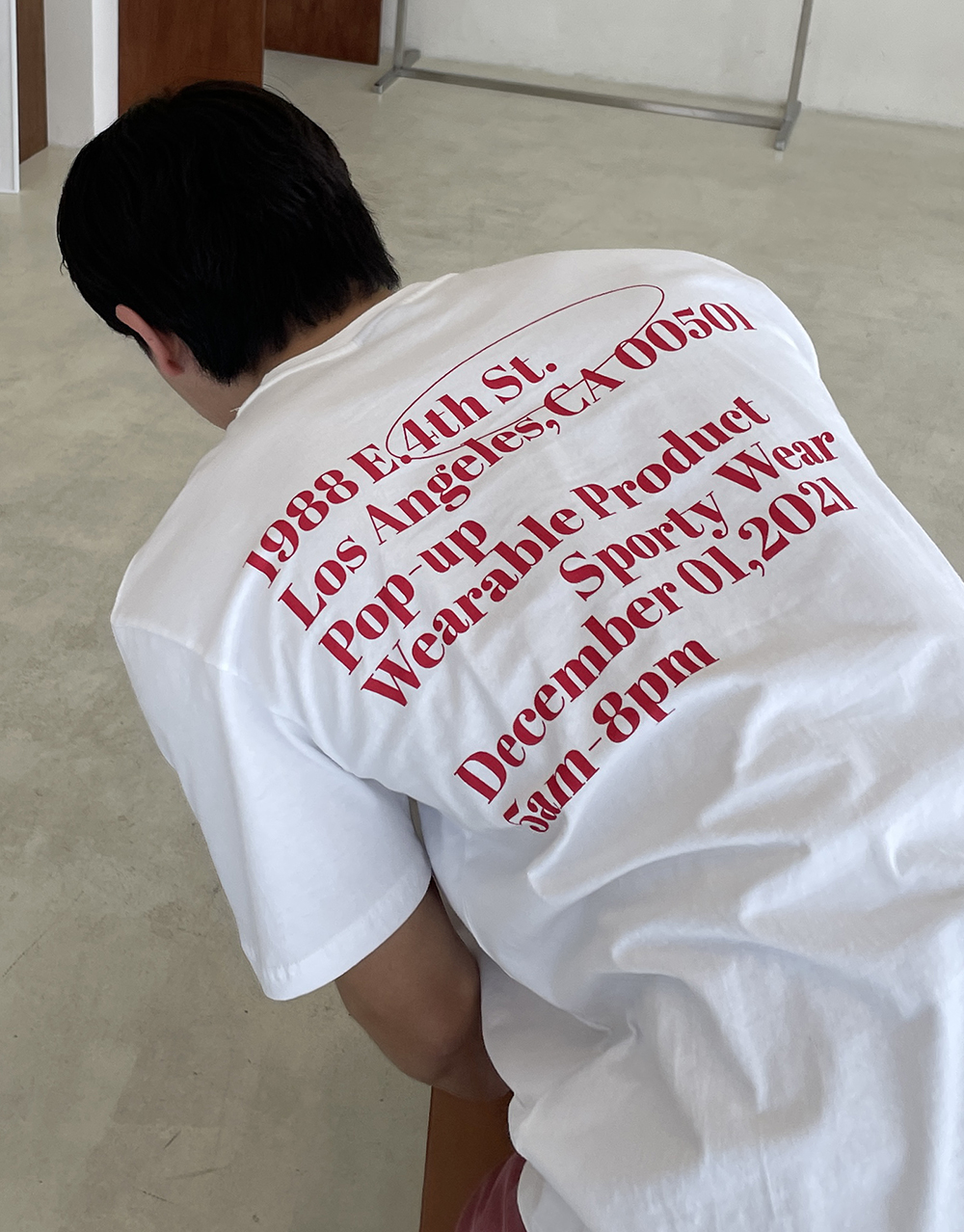1988 루즈핏 레터링 티셔츠